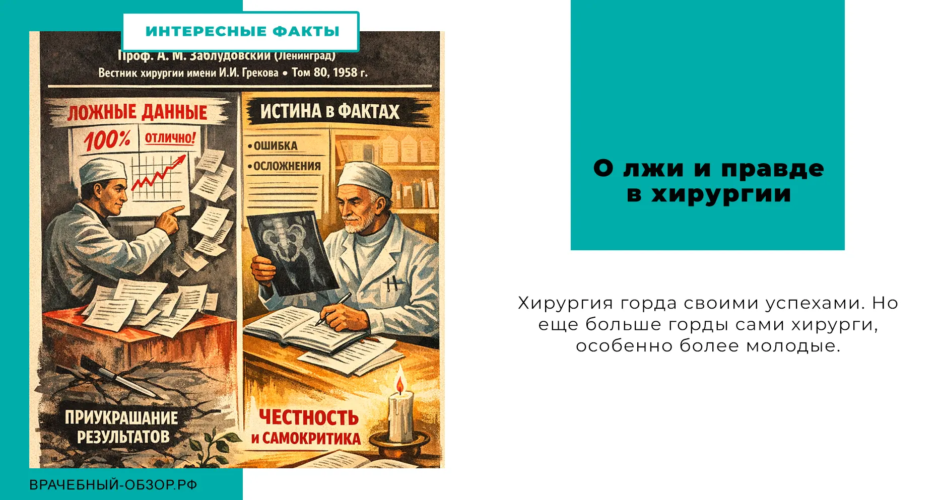 О лжи и правде в хирургии